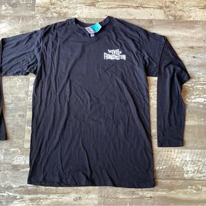 NWT The Evil Of Frankenstein Black Long Sleeve Men's Large